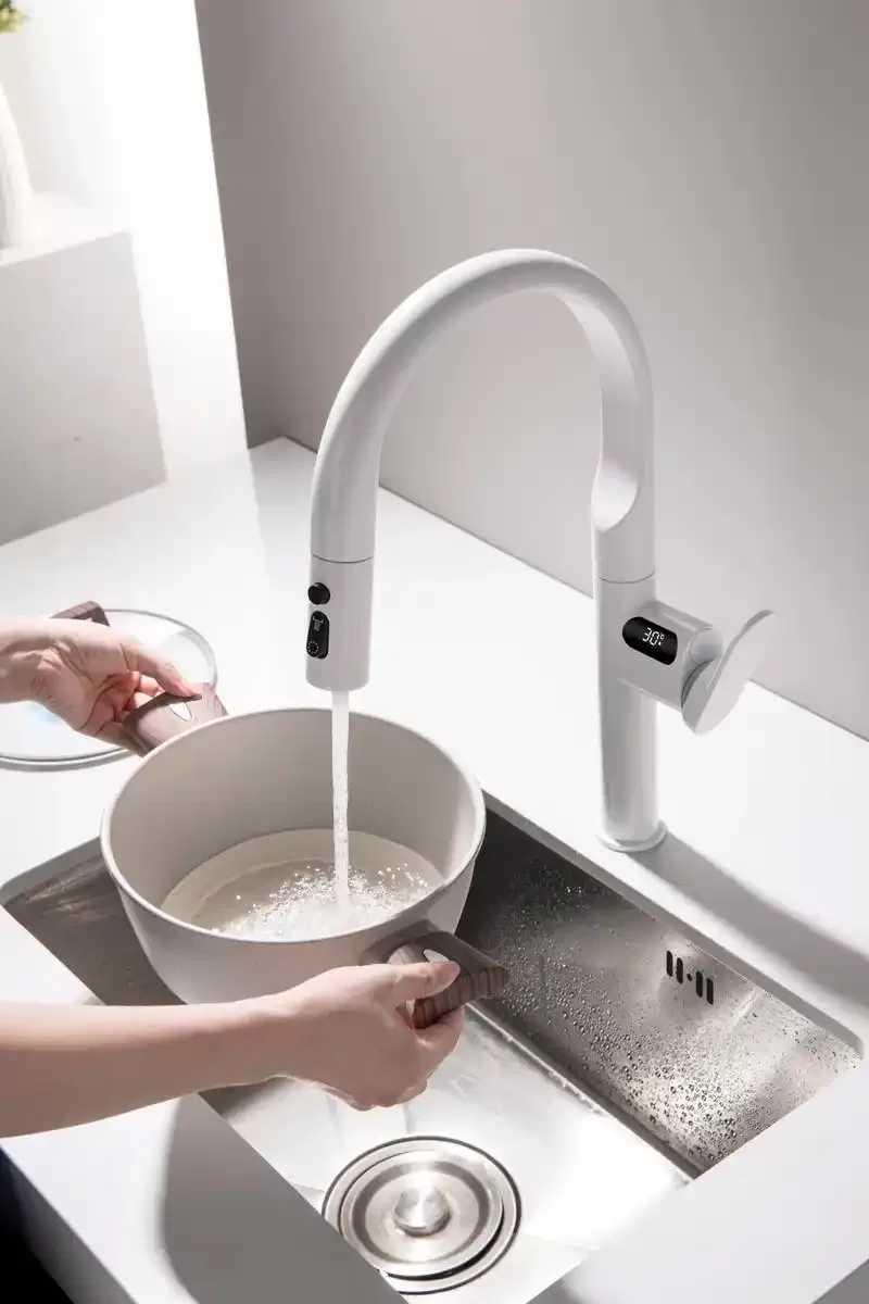 White Smart Mixer